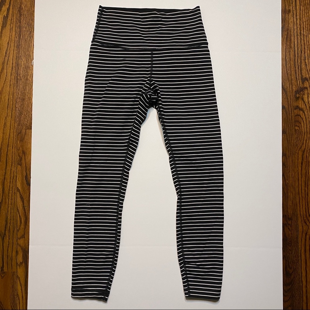 Lululemon Wunder Under Tight 7/8 *Stripes*